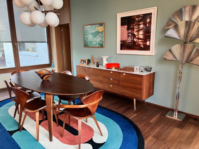Maison contemporaine à Collonge-Bellerive en suisse